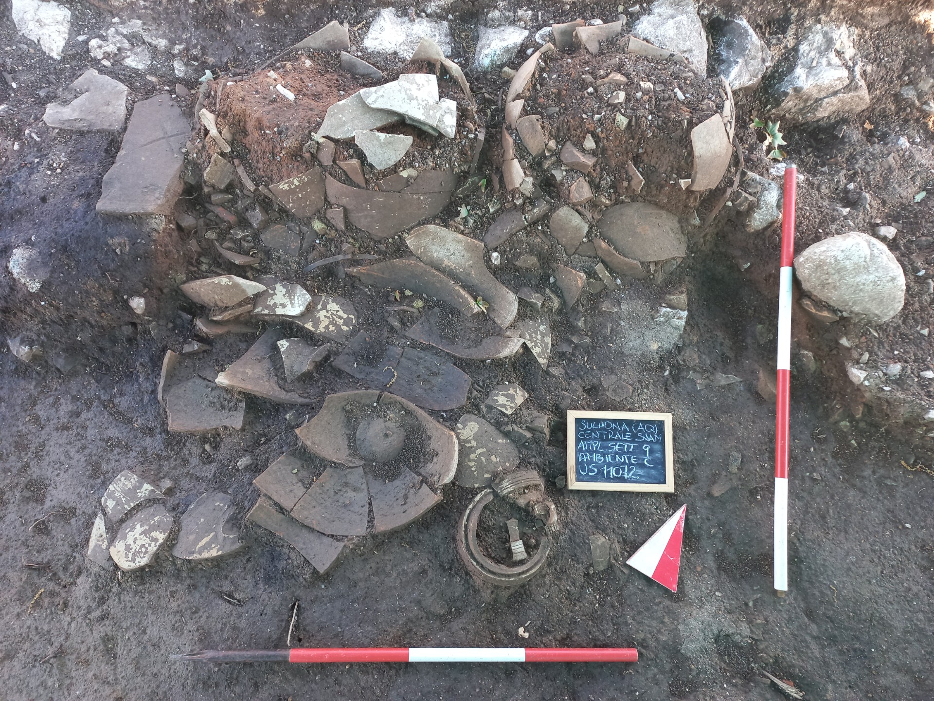 Lo scavo archeologico di Case Pente: lavori in corso